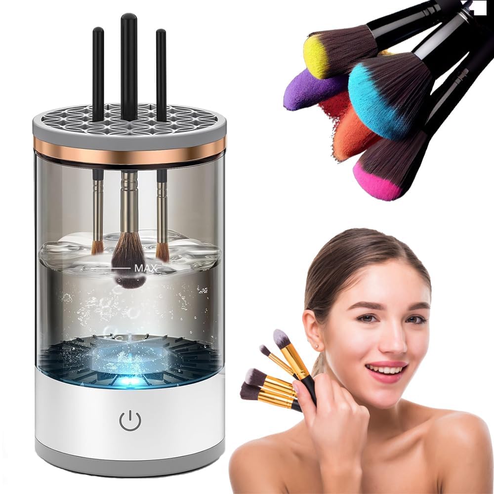 Ziloty Electric Makeup Brush Cleaner | USB Automatic Cosmetic Tool
