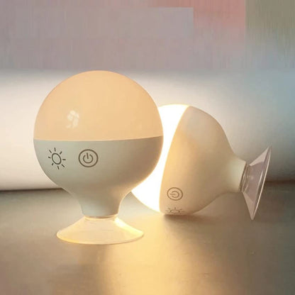 ZILOTY HOMENITY - Rechargeable Color Changing Mirror Suction Light, Studio Light, Vanity Light