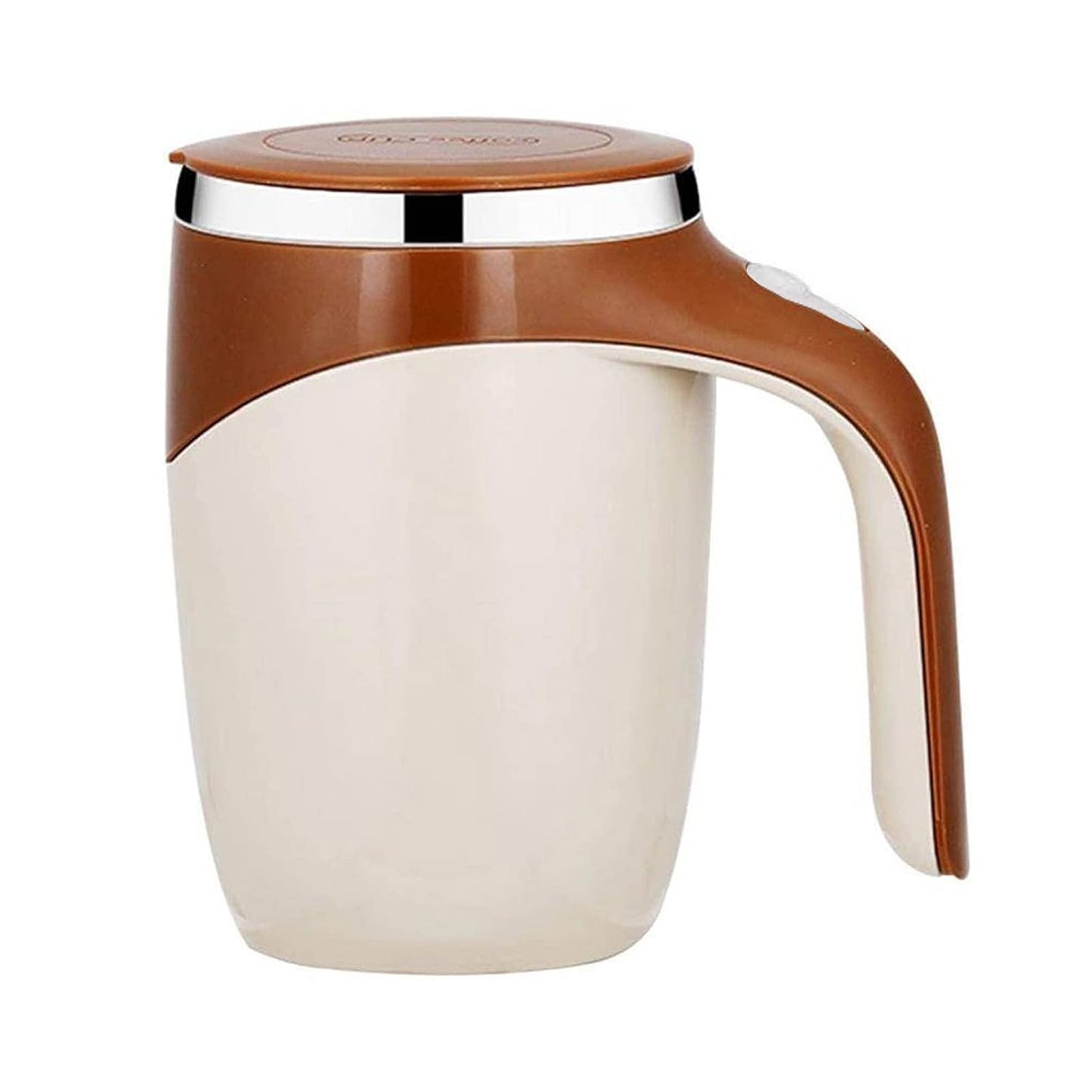 Ziloty Automatic Magnetic Stirring Coffee Mug, Rotating Home Office Travel Mixing Cup,Funny Electric Stainless Steel Self Mixing Coffee Tumbler, Suitable for Coffee, Milk, Cocoa and Other Beverages (Multicoloured)
