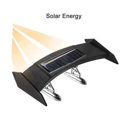 Ziloty 6.5 inch Universal LED Car Spoiler Lights The New Solar Streamer Warning Tail Light Suitable for Pickup Truck, RV, GM Automotive Exterior Accessories