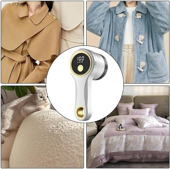 Fabric Shaver, Lint Remover Rechargeable, Portable | Lint Remover for Woolen Clothes, Electric Lint Remover, Best Lint Shaver & Dust Remover from Clothes, Furniture, Sweater, Couch, Blanket