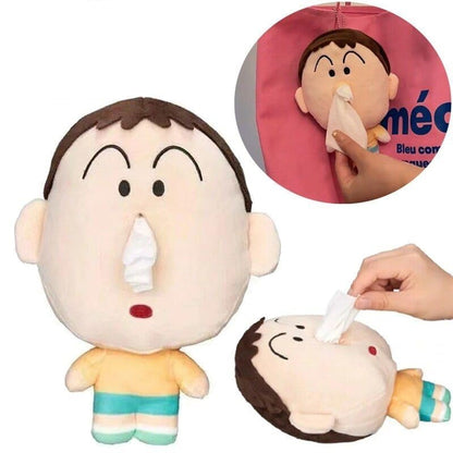 Ziloty Tissue Holder Keychain | Tissue Case | Tissue Box | Tissue Cover | Body Pillow | Multifunctional Cute Stylish Toy for Car (Pack of 1,Multicolor)