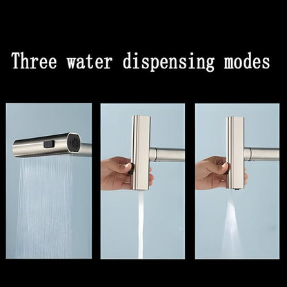 Ziloty Waterfall Kitchen Faucet, Stainless Steel Kitchen Faucet