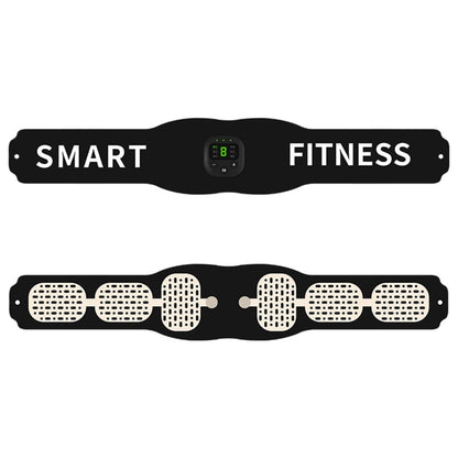 Ziloty weight loss Abdomen Waist for Fitness Belt Abdominal Smart Home Men Exercise Women USB Training of Black Charging