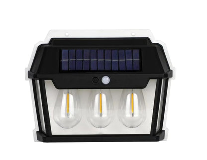 Ziloty LED Bright Outdoor Solar Lights Wall lamp Wall Lights Outdoor, Wireless Dusk to Dawn Porch Lights Fixture, Solar Wall Lantern with 3 Modes & Motion Sensor