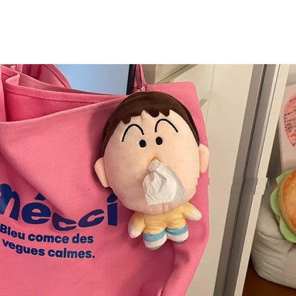 Ziloty Tissue Holder Keychain | Tissue Case | Tissue Box | Tissue Cover | Body Pillow | Multifunctional Cute Stylish Toy for Car (Pack of 1,Multicolor)