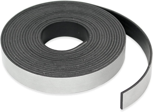 Ziloty Self Adhesive Flexible Magnetic Tape 2cm x 1m with Adhesive Backing, Used for Crafts