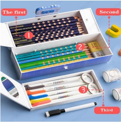 Ziloty Suitcase style astronaut pencil box