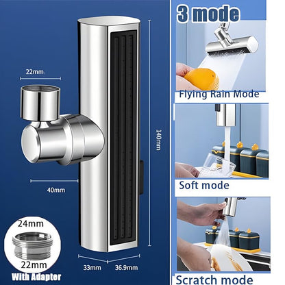 Ziloty Waterfall Kitchen Faucet, Stainless Steel Kitchen Faucet