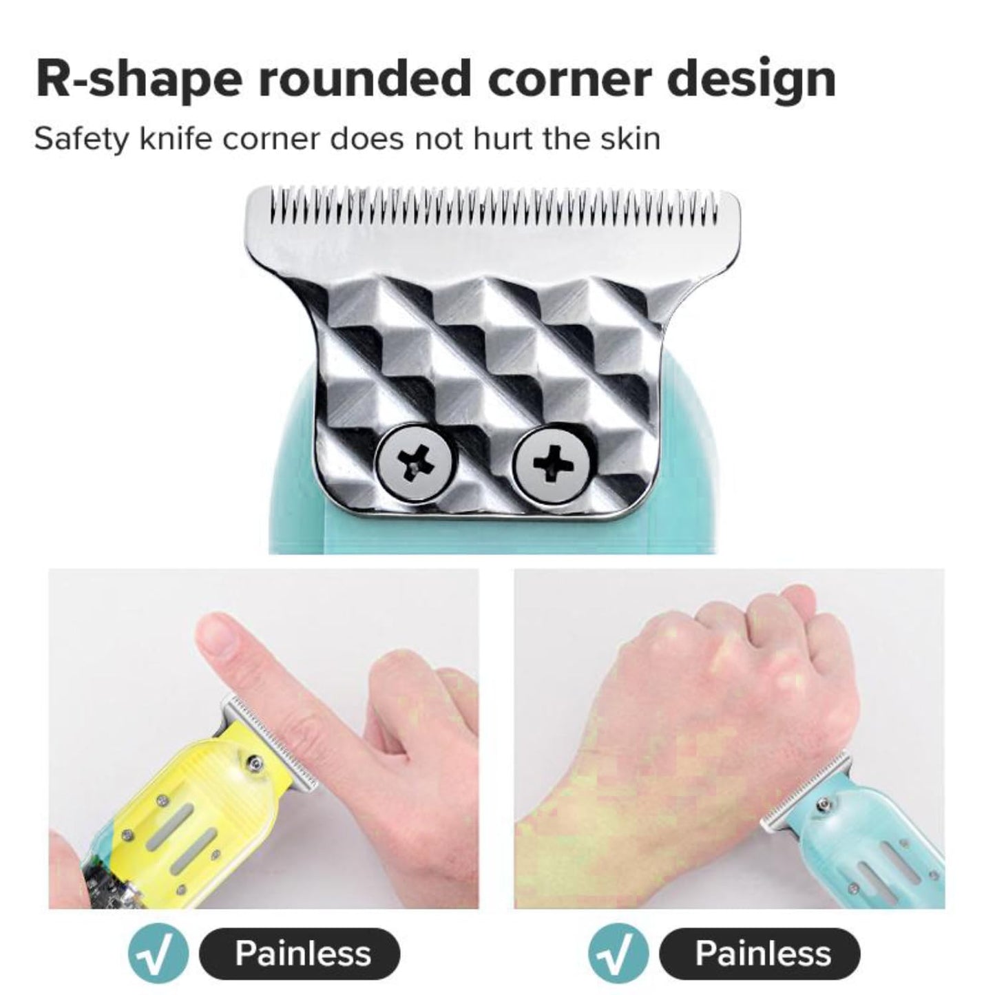 Ziloty Pro Li Outliner Cordless T Blade Hair Clipper Professional 0 Gapped Outlining for Barbers 0mm balding Shape up Digital Display 3 guide comb Powerful Rotary Motor Runtime 180 min