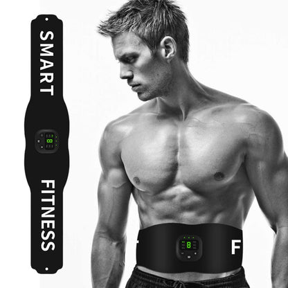Ziloty weight loss Abdomen Waist for Fitness Belt Abdominal Smart Home Men Exercise Women USB Training of Black Charging