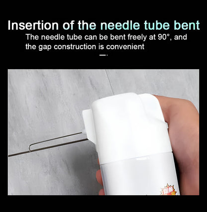 500ml Tile Adhesive Glue Spray, Tile repair sealant With needle design can go deep into the gap to repair loose floor tiles | Waterproof Tiles Grout, quick drying tile injection glue (1 pcs)