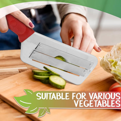 Ziloty Cabbage Shredder Kitchen Grater Slicer - Stainless Steel Shredder Knife Fruit Chopper