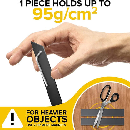 Ziloty Self Adhesive Flexible Magnetic Tape 2cm x 1m with Adhesive Backing, Used for Crafts