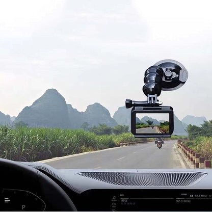 Ziloty  Universal Snake Suction Cup Phone Holder for Car Cup Holder Phone Mount with Expandable Base for Car Truck, Adjustable Cell Phone Holder Car,Compatible with iPhone Samsung All Phones