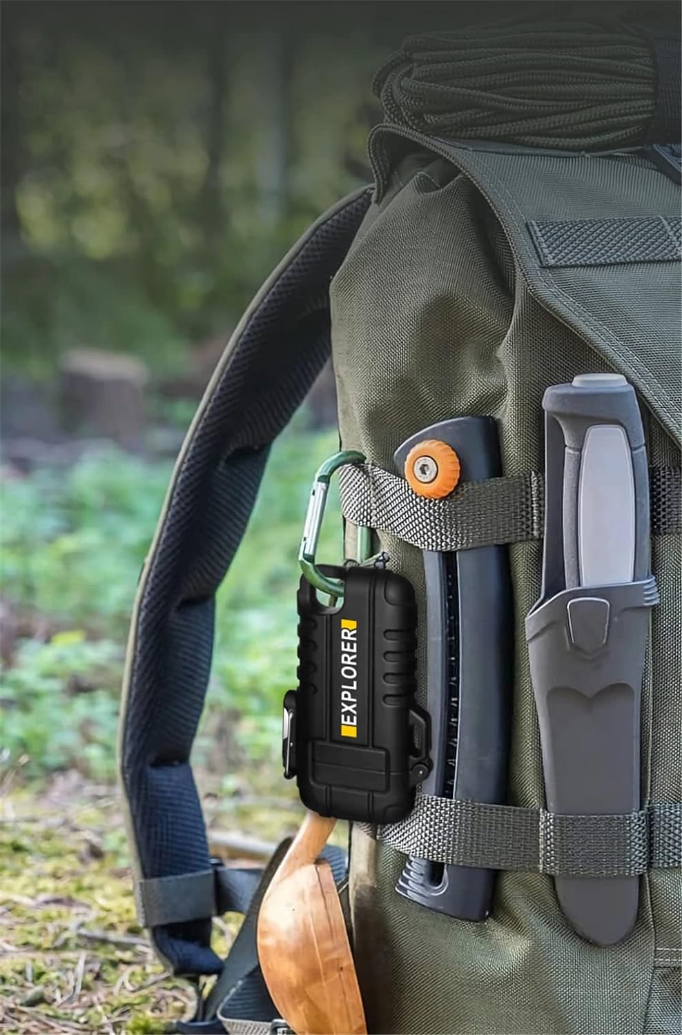 Ziloty Rechargeable Electric Lighter with 360° Flexible Long Neck for Candle Grill, Waterproof USB Arc Lighters with Lanyard and Hanging Hole, Windproof Plasma Flameless Lighter