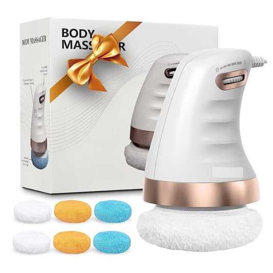 Ziloty Body Massager Electric Shoulder Back Massager Full Body Massager for Neck, Back, Arm, Lumbar, Leg Viberation Muscle Massager with Stepless Adjustment Knob Beauty Sculpt Massager