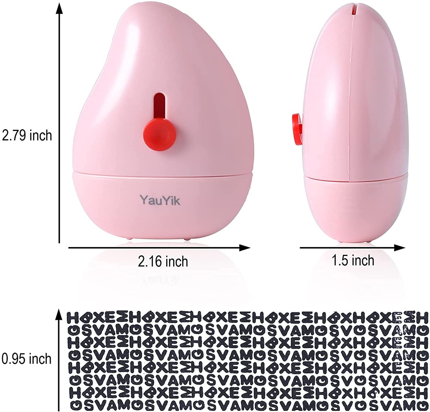 Ziloty Identity Protection Roller Stamp Guard Your ID Stamp Roller with Cutting Tool Designed for Anti-Theft, Protect Your Confidential Address, Bank Statement, Personal Privacy