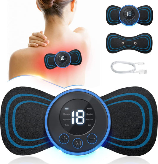 Wireless Neck Massager | EMS Pain Relief for Shoulders & Legs