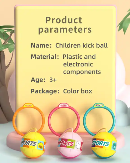 Ziloty Direct Jumping Hopper Ball Family Toys Parent-child Game Sport Ball With light Swing Ankle Skip Ball