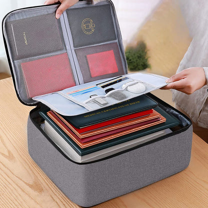 Ziloty Document Holder | A4 File Storage Bag for Certificates
