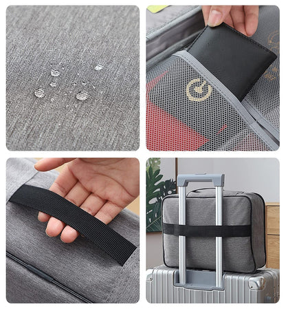 Ziloty Document Holder | A4 File Storage Bag for Certificates