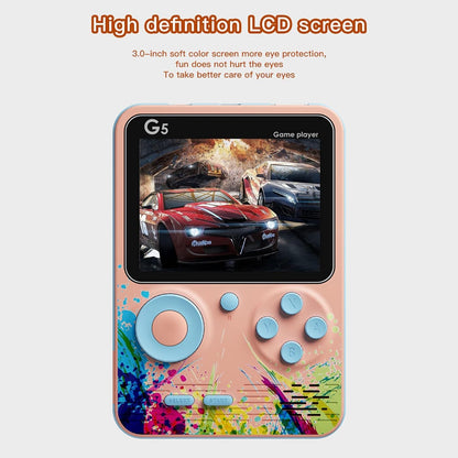 Ziloty  G5 500 in 1 Retro Game Box Only for 1 Player, Handheld Classical Game PAD Can Play On TV, 500 Games Like Contra, Tank, Bomber Man